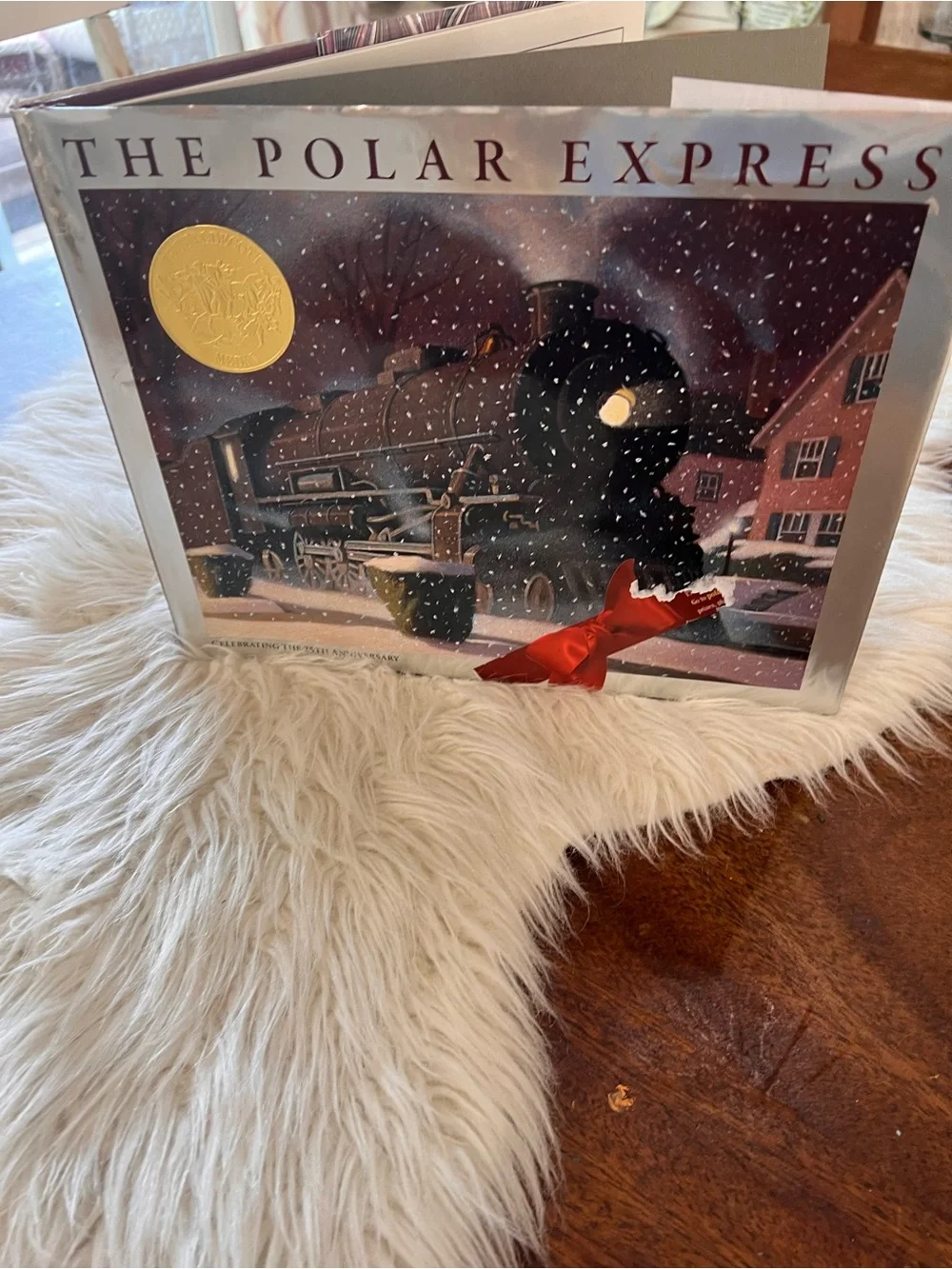 The Polar Express Hardcover 25th anniversary edition